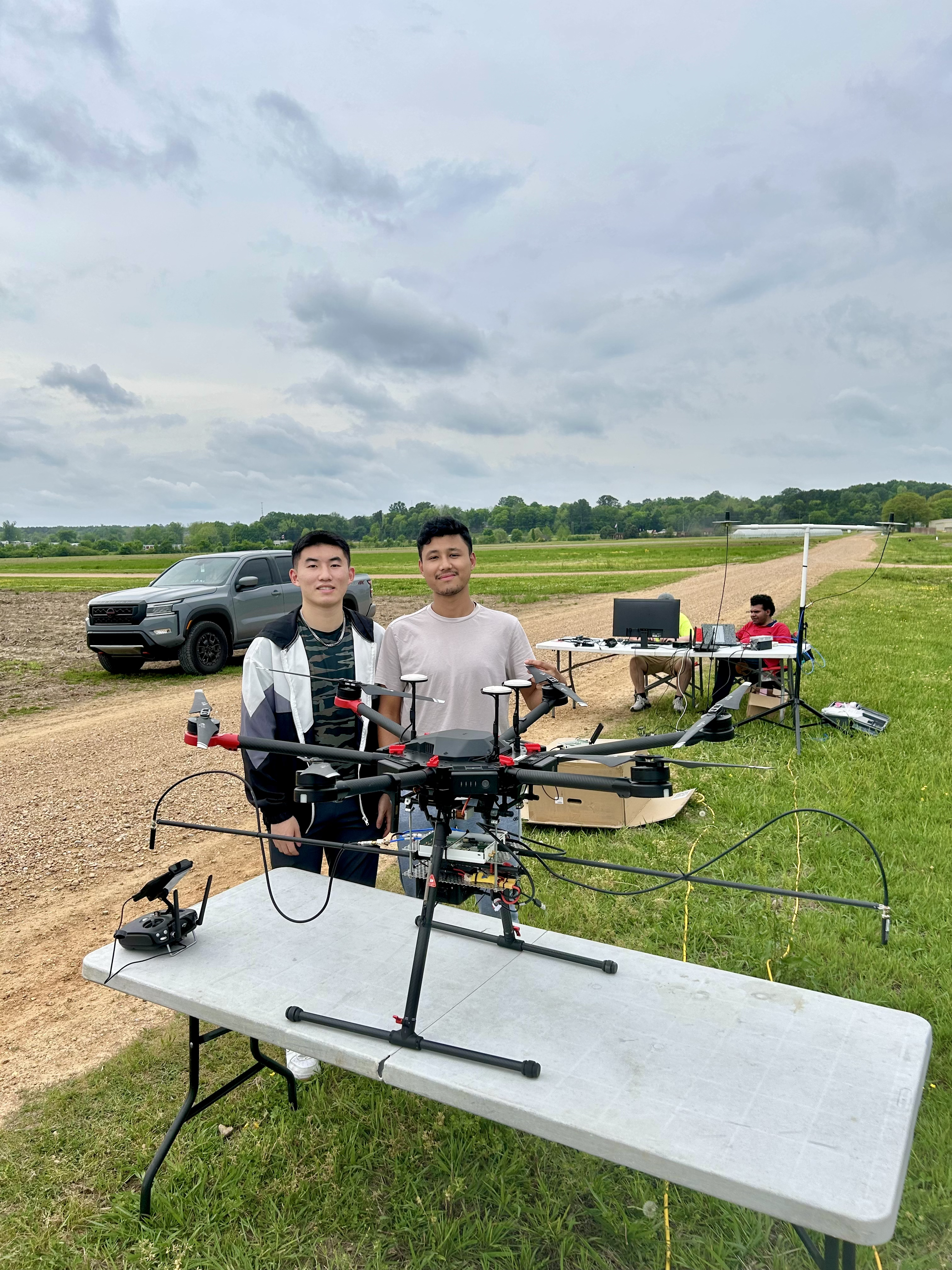 Working on software-defined radio deployments in UAV drone ft. Benny